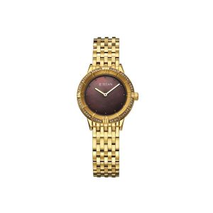 Titan Glamour Quartz Analog Brown Dial Women’s Watch