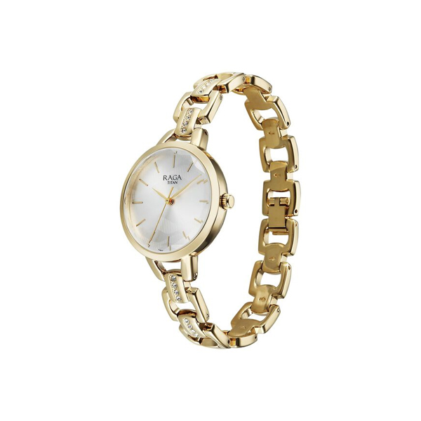Titan Raga Showstopper Quartz Analog Silver Dial Women’s Watch - Image 2